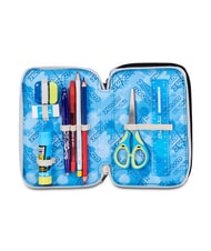 SEVEN PLUMPY LINE BOY Trousse &agrave; crayons avec kit scolaire Noir - &Eacute;tuis et Accessoires - 5