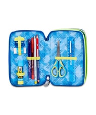 SEVEN ELECTRICVIBE BOY Trousse &agrave; crayons avec kit scolaire Bluedeep - &Eacute;tuis et Accessoires - 3