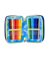 SEVEN ELECTRICVIBE BOY Trousse &agrave; crayons avec kit scolaire Bluedeep - &Eacute;tuis et Accessoires - 4