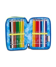 SEVEN ELECTRICVIBE BOY Trousse &agrave; crayons avec kit scolaire Bluedeep - &Eacute;tuis et Accessoires - 5