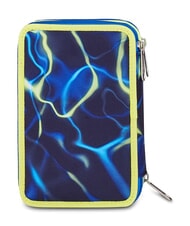 SEVEN ELECTRICVIBE BOY Trousse &agrave; crayons avec kit scolaire Bluedeep - &Eacute;tuis et Accessoires - 6