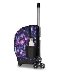 SEVEN ELECTRICVIBE GIRL Sac &agrave; dos trolley 3 en 1 MOOD INDIGO - Sacs &agrave; dos &agrave; roulettes - 3