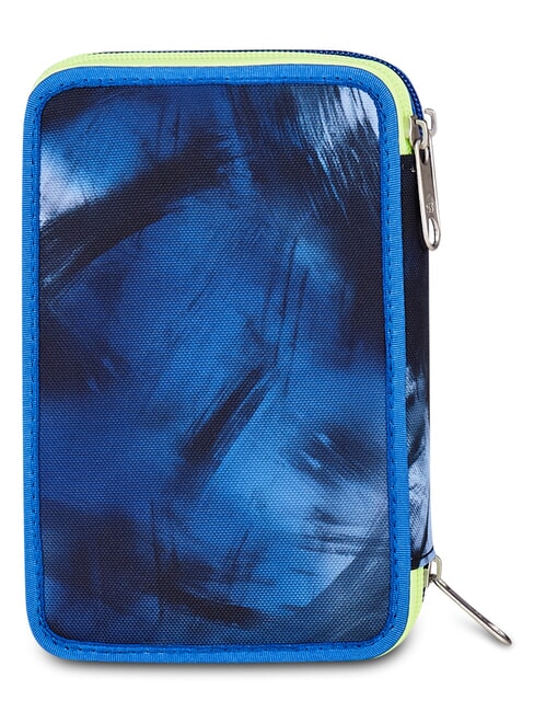 BLU FUSION Trousse &agrave; crayons avec kit scolaire Fluo turquoise - &Eacute;tuis et Accessoires