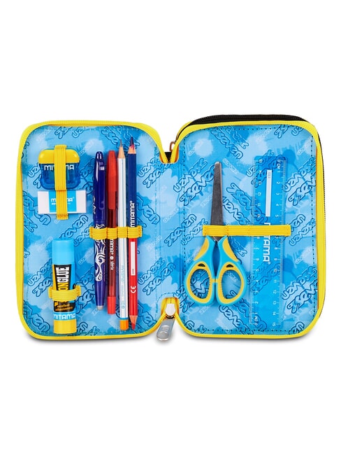 GOLDEN PAINT Trousse &agrave; crayons avec kit scolaire steelgray - &Eacute;tuis et Accessoires