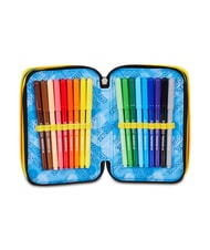 SEVEN GOLDEN PAINT Trousse &agrave; crayons avec kit scolaire steelgray - &Eacute;tuis et Accessoires - 4