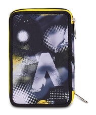 SEVEN GOLDEN PAINT Trousse &agrave; crayons avec kit scolaire steelgray - &Eacute;tuis et Accessoires - 6