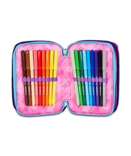 SEVEN PINK FUSION Trousse &agrave; crayons avec kit scolaire Rose - &Eacute;tuis et Accessoires - 4