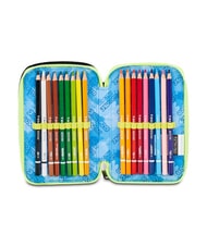 SEVEN BUZZY NOTE BOY Trousse &agrave; crayons avec kit scolaire Pineneedle - &Eacute;tuis et Accessoires - 5