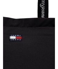 TOMMY HILFIGER TJW ESS DAILY Sac cabas, sac bandouli&egrave;re le noir - Sacs pour Femme - 4
