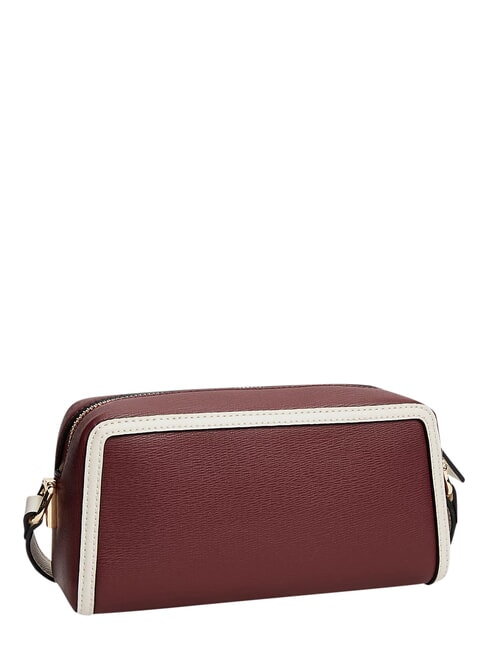TH GRACE Mini sac bandouli&egrave;re velours bordeaux - Sacs pour Femme