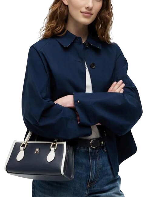 TH GRACE Mini sac &agrave; main avec bandouli&egrave;re bleu de l'espace - Sacs pour Femme