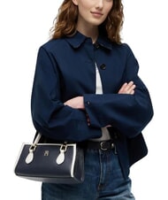 TOMMY HILFIGER TH GRACE Mini sac &agrave; main avec bandouli&egrave;re bleu de l'espace - Sacs pour Femme - 2