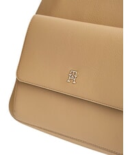 TOMMY HILFIGER TH ICON Sac &agrave; dos avec poche avant kaki classique - Sacs pour Femme - 5