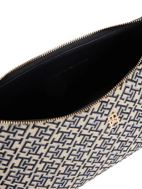 TH ICON sac bandouli&egrave;re bleu mono - Sacs pour Femme