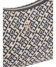 TOMMY HILFIGER TH ICON sac bandouli&egrave;re bleu mono - Sacs pour Femme - 5