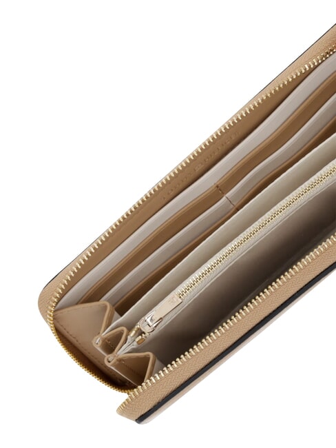 TH ICON Le portefeuille zipp&eacute; kaki classique - Portefeuilles Femme