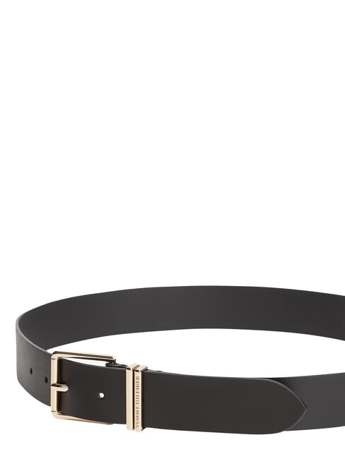 TH SQUARE ceinture en cuir le noir - Ceintures
