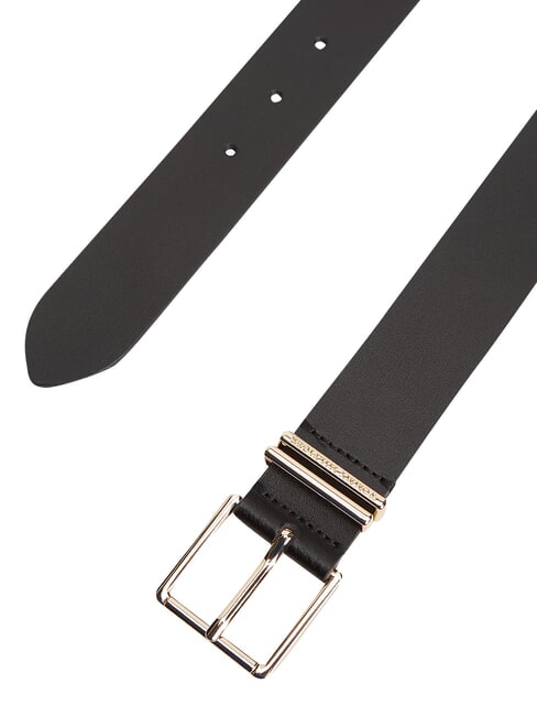 TH SQUARE ceinture en cuir le noir - Ceintures