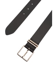 TOMMY HILFIGER TH SQUARE ceinture en cuir le noir - Ceintures - 4