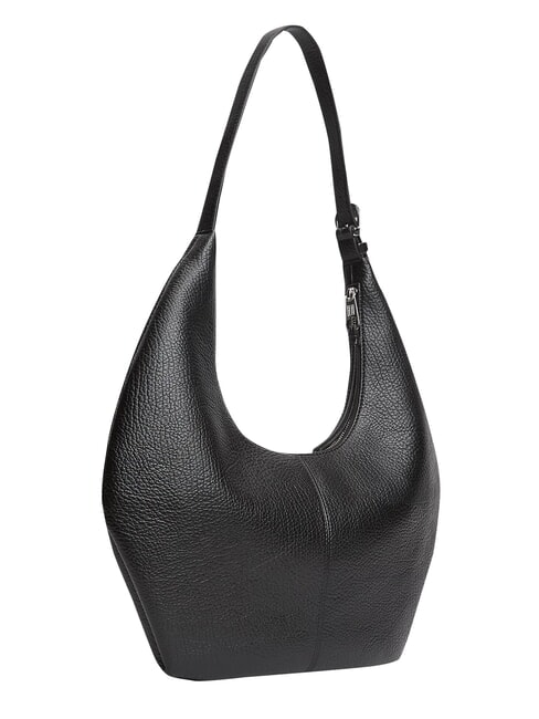 TJW SLOUCHY Sac bandouli&egrave;re, avec plaque le noir - Sacs pour Femme