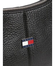 TOMMY HILFIGER TJW SLOUCHY Sac bandouli&egrave;re, avec plaque le noir - Sacs pour Femme - 5
