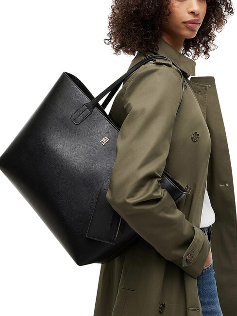 TH ICON sac bandouli&egrave;re le noir - Sacs pour Femme