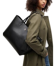 TOMMY HILFIGER TH ICON sac bandouli&egrave;re le noir - Sacs pour Femme - 2