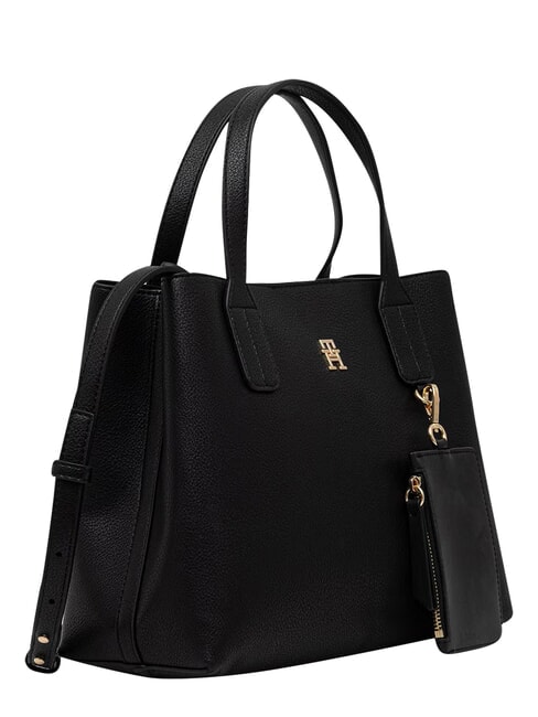 TH ICON Sac &agrave; main avec bandouli&egrave;re le noir - Sacs pour Femme