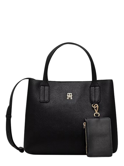 TH ICON Sac &agrave; main avec bandouli&egrave;re le noir - Sacs pour Femme