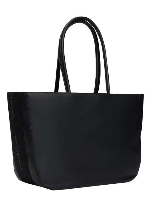 TH LOGOTAPE sac bandouli&egrave;re le noir - Sacs pour Femme
