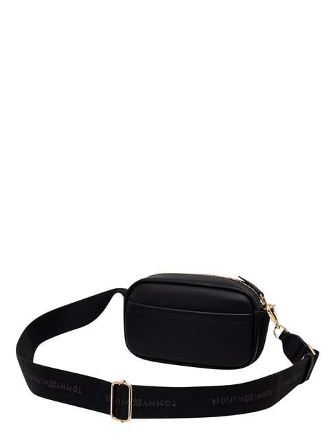 TH LOGOTAPE sac bandouli&egrave;re le noir - Sacs pour Femme