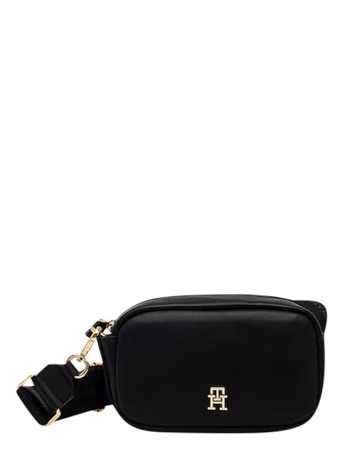 TH LOGOTAPE sac bandouli&egrave;re le noir - Sacs pour Femme