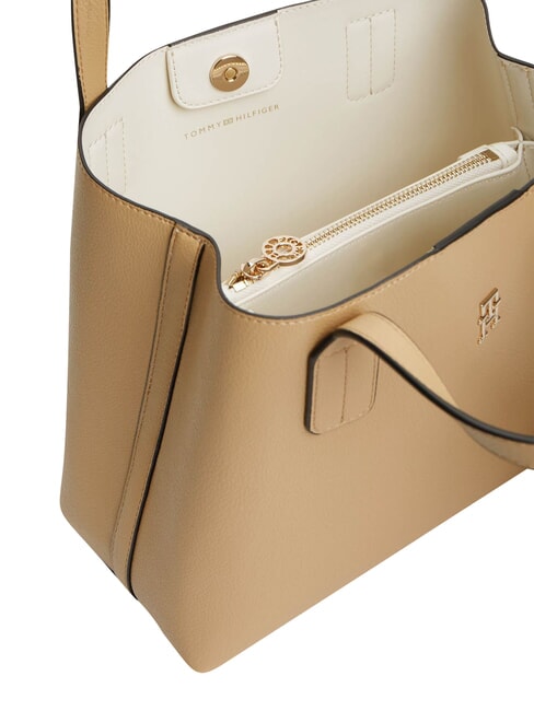TH ICON Sac &agrave; main avec bandouli&egrave;re kaki classique - Sacs pour Femme