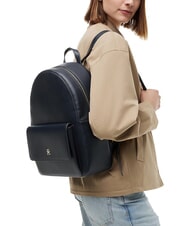 TOMMY HILFIGER TH ICON Sac &agrave; dos avec poche avant bleu de l'espace - Sacs pour Femme - 2