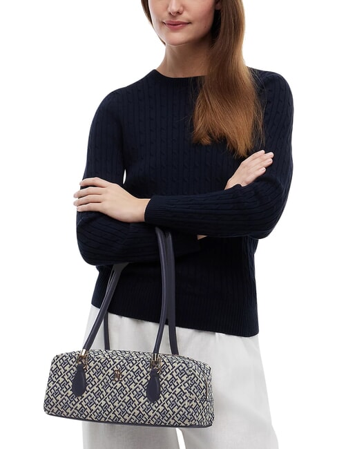 TH GRACE Sac bandouli&egrave;re, sac de voyage bleu mono - Sacs pour Femme