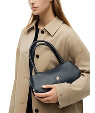 TOMMY HILFIGER TH LOGOTAPE sac bandouli&egrave;re corps bleu spatial - Sacs pour Femme - 2