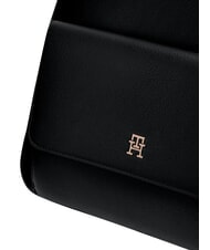 TOMMY HILFIGER TH ICON Sac &agrave; dos avec poche avant le noir - Sacs pour Femme - 4