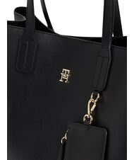 TOMMY HILFIGER TH ICON Sac &agrave; main le noir - Sacs pour Femme - 5
