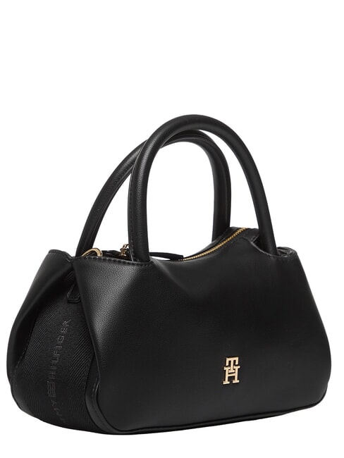 TH LOGOTAPE Sac &agrave; main avec bandouli&egrave;re le noir - Sacs pour Femme