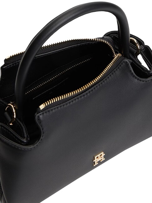 TH LOGOTAPE Sac &agrave; main avec bandouli&egrave;re le noir - Sacs pour Femme