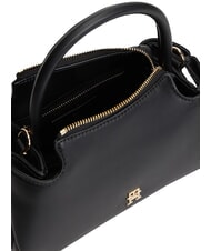 TOMMY HILFIGER TH LOGOTAPE Sac &agrave; main avec bandouli&egrave;re le noir - Sacs pour Femme - 4