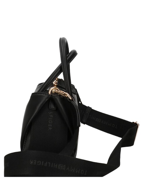 TH LOGOTAPE Sac &agrave; main avec bandouli&egrave;re le noir - Sacs pour Femme