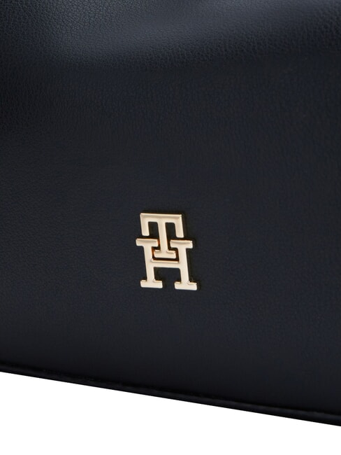 TH LOGOTAPE Sac &agrave; main avec bandouli&egrave;re corps bleu spatial - Sacs pour Femme