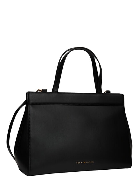 TH MODERN Sac &agrave; main avec bandouli&egrave;re le noir - Sacs pour Femme