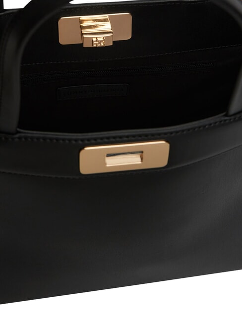 TH MODERN Sac &agrave; main avec bandouli&egrave;re le noir - Sacs pour Femme