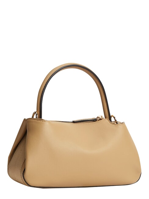 TH LOGOTAPE Sac &agrave; main avec bandouli&egrave;re kaki classique - Sacs pour Femme