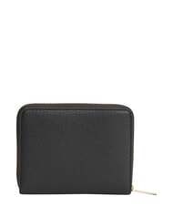 TOMMY HILFIGER TH ICON Portefeuille moyen, fermeture &eacute;clair le noir - Portefeuilles Femme - 2