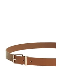 TOMMY HILFIGER TH SQUARE ceinture en cuir Cognac - Ceintures - 4