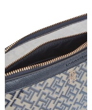 TOMMY HILFIGER TH ICON N&eacute;cessaire bleu mono - Trousses - 4