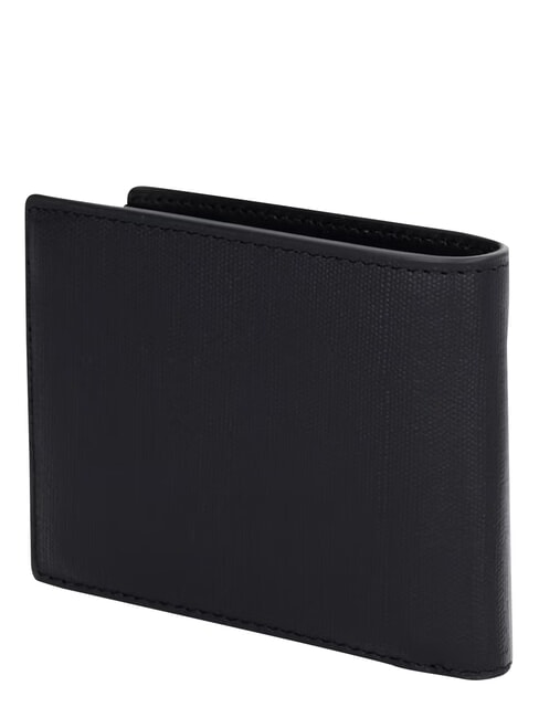 TH FOUNDATION porte-cartes de cr&eacute;dit en cuir le noir - Portefeuilles Homme